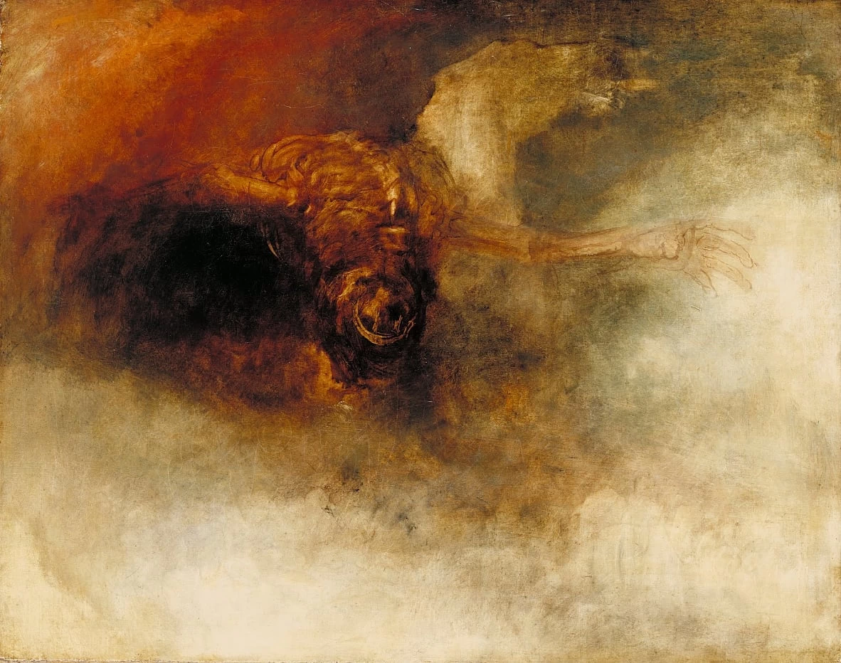 La morte di un cavallo, 1825